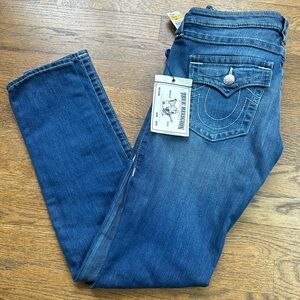 True Religion Skinny Natural jeans, Savage Saloon, size 29 NWT